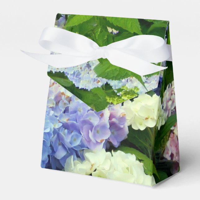 Ballotins BOÎTE DE FAVORISATION À Mix-PARTI Hydrangea, style (Verso)