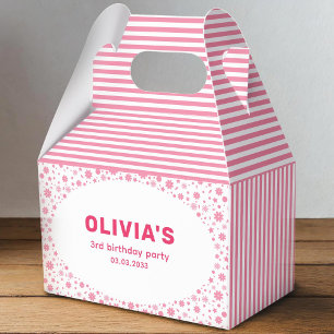 Ballotins Boîte de fête avec couleurs personnalisées