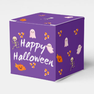 Ballotins Boîte de Fête Halloween Violet Mignon 3