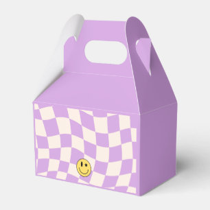 Ballotins Boîte de Fête Prête à Sourire Violet Rétro Y2K