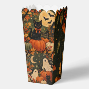 Ballotins Boîte de Fêtes Halloween Chat Noir Mignon & Fantôm