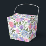 Ballotins Boîte de friandises à motif d'hortensia pour fête<br><div class="desc">La boîte de faveurs de fête est présentée avec une impression florale d'hortensia. 
Personnalisez cet article ou achetez-le tel quel.
Conseil : il suffit d'ajouter vos excellentes friandises et un ruban de fête.</div>