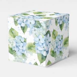 Ballotins Boîte de friandises à motif d'hortensia pour fête