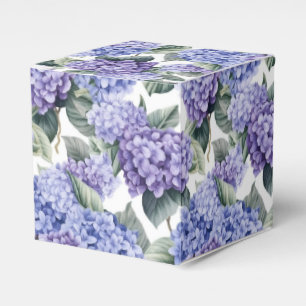 Ballotins Boîte de friandises à motif d'hortensia pour fête