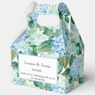 Ballotins Boîte de friandises à motif d'hortensia pour fête