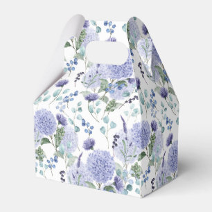 Ballotins Boîte de friandises à motif d'hortensia pour fête