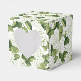 Ballotins Boîte de friandises à motif d'hortensia pour fête