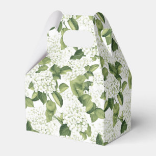 Ballotins Boîte de friandises à motif d'hortensia pour fête