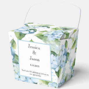 Ballotins Boîte de friandises à motif d'hortensia pour fête