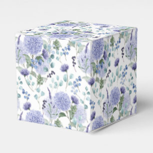 Ballotins Boîte de friandises à motif d'hortensia pour fête