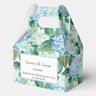 Ballotins Boîte de friandises à motif d'hortensia pour fête