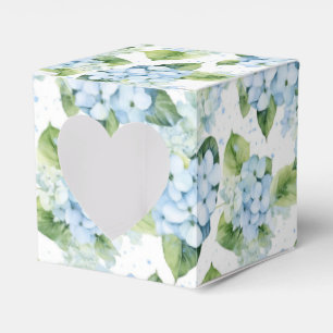 Ballotins Boîte de friandises à motif d'hortensia pour fête