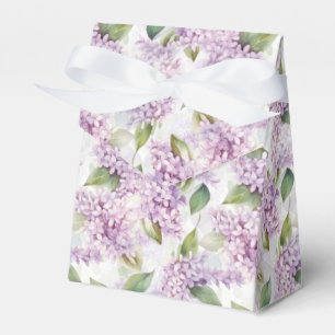 Ballotins Boîte de friandises à motif lilas