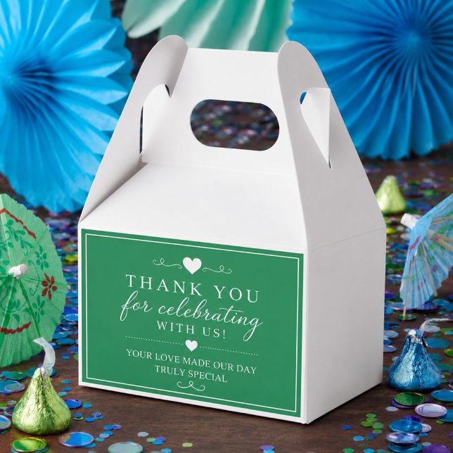 Ballotins Boîte de friandises de faveur de mariage de luxe (Créateur téléchargé)