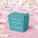 Ballotins Boîte de friandises de fête<br><div class="desc">Cette boîte de faveurs de fête est présentée dans une élégante couleur sarcelle.</div>