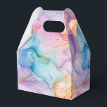 Ballotins Boîte de friandises pour fête<br><div class="desc">La boîte de faveurs de fête est illustrée d'une jolie impression d'art en tourbillon d'encre colorée. Personnalisez cet article et ajoutez-y ou achetez-le tel quel. Conseil : Ajoutez-y un autocollant avec des noms et ajoutez du ruban joli. Image sous licence Conseil : Il suffit d'ajouter vos excellentes friandises et du...</div>