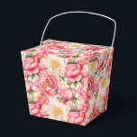 Ballotins Boîte de friandises pour fête aux pivoines roses<br><div class="desc">La boîte de faveurs de fête est présentée avec une belle impression florale de pivoines roses. 
Personnalisez cet article ou achetez-le tel quel.
Conseil : il suffit d'ajouter vos excellentes friandises et un ruban de fête.



Image sous licence</div>