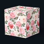 Ballotins Boîte de friandises pour fête aux roses roses<br><div class="desc">La boîte de cadeaux de fête est ornée d'une belle impression florale de roses roses. 
Personnalisez cet article ou achetez-le tel quel.
Conseil : il suffit d'ajouter vos excellentes friandises et un ruban de fête.



Image sous licence</div>