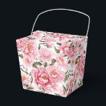 Ballotins Boîte de friandises pour fête avec impression de p<br><div class="desc">La boîte de faveur de fête est présentée avec une belle impression florale de pivoines roses.
Personnalisez cet article ou achetez-le tel quel.
Conseil : il suffit d'ajouter vos excellentes friandises et un ruban festif.



Image sous licence</div>