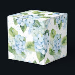 Ballotins Boîte de friandises pour fête avec impression d'ho<br><div class="desc">La boîte de cadeaux de fête est présentée avec une impression florale d'hortensia.</div>