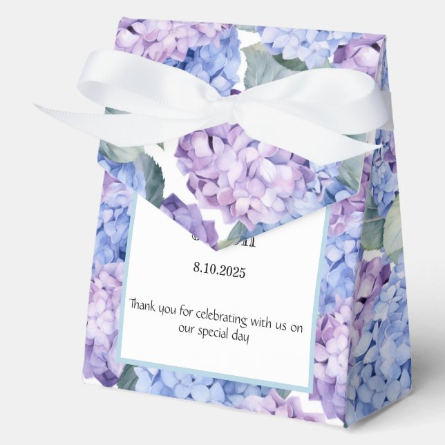 Ballotins Boîte de friandises pour fête avec impression d'ho (Recto)