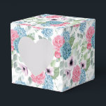 Ballotins Boîte de friandises pour fête avec impression d'ho<br><div class="desc">La boîte de faveurs de fête est présentée avec une impression florale d'hortensia. 
Personnalisez cet article ou achetez-le tel quel.
Conseil : Ajoutez simplement vos excellentes friandises et un ruban de fête.</div>