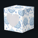 Ballotins Boîte de friandises pour fête avec impression d'ho<br><div class="desc">La boîte de faveur de fête est présentée avec une impression florale d'hortensia. 
Personnalisez cet article ou achetez-le tel quel.
Conseil : Ajoutez simplement vos excellentes friandises et un ruban festif.</div>