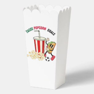 Ballotins Boîte de friandises pour fête de football mexicain