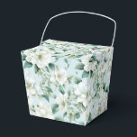 Ballotins Boîte de friandises pour fête florale blanche<br><div class="desc">La boîte de faveurs de fête est présentée avec une belle impression florale blanche. 
Personnalisez cet article ou achetez-le tel quel.
Conseil : il suffit d'ajouter vos excellentes friandises et un ruban festif.



Image sous licence</div>