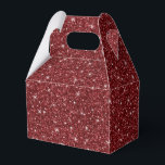 Ballotins Boîte de friandises pour fête glitter<br><div class="desc">La boîte de faveur de fête est présentée avec une impression de paillettes fausses de couleur vin festive.
Parfait pour offrir des friandises en cadeau. Personnalisez cet article ou achetez-le tel quel.
Conseil : il suffit d'ajouter vos excellentes friandises et d'y ajouter un joli ruban.




Impression sous licence</div>