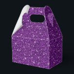 Ballotins Boîte de friandises pour fête glitter<br><div class="desc">La boîte de faveurs de fête est présentée avec une impression de paillettes fausses de couleur violette festive.
Parfait pour offrir des friandises en cadeau. Personnalisez cet article ou achetez-le tel quel.
Conseil : il suffit d'ajouter vos excellentes friandises et un joli ruban.




Impression sous licence</div>