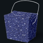 Ballotins Boîte de friandises pour fête glitter<br><div class="desc">La boîte de faveurs de fête est présentée avec une impression de paillettes fausses de couleur bleu marine festive.
Parfait pour offrir des friandises en cadeau. Personnalisez cet article ou achetez-le tel quel.
Conseil : il suffit d'ajouter vos excellentes friandises et un joli ruban.




Impression sous licence</div>