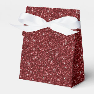 Ballotins Boîte de friandises pour fête scintillante