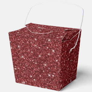Ballotins Boîte de friandises pour fête scintillante