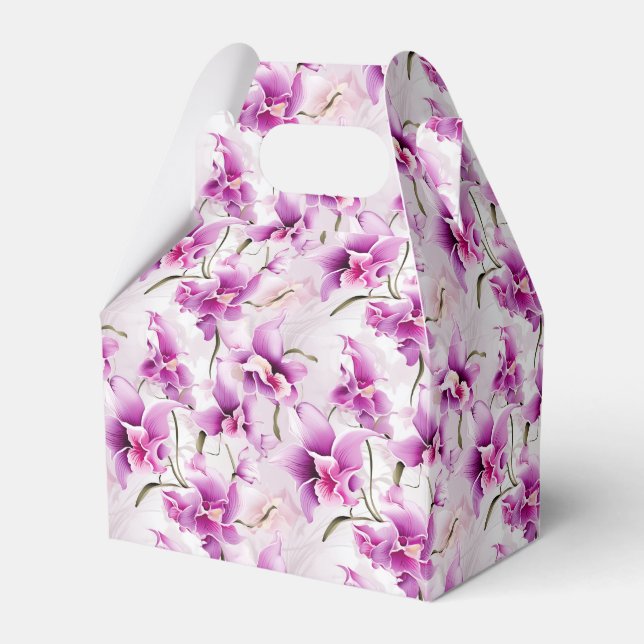 Ballotins Boîte de friandises pour la fête des Orchidées (Verso)