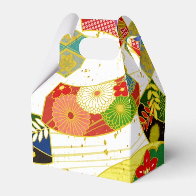 Ballotins boîte de motif japonaise (Verso)