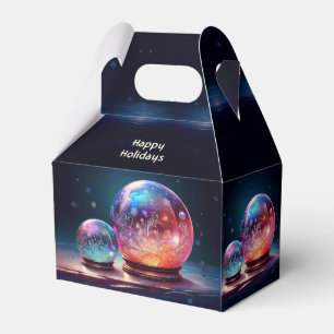 Ballotins Boîte de Noël Crystal Snowballs