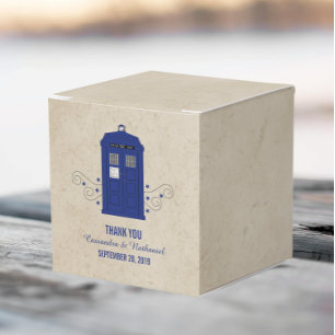 Ballotins Boîte de police - boîte de mariage - boîte de fave