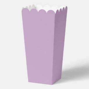 Ballotins Boîte de pop-corn lilas en faveur