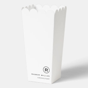 Ballotins Boîte de pop-corn professionnelle simple pour cade