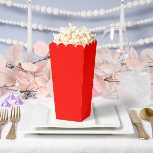 Ballotins Boîte de pop-corn rouge pomme d'amour