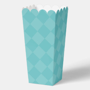 Ballotins Boîte de Popcorn pour Fête à carreaux verts