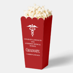 Ballotins Boîte de Popcorn pour la Fête de Remise des Diplôm