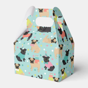 Ballotins Boîte de préférence carlin Party