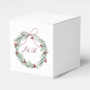 Ballotins Boîte de préférence de mariage personnalisée