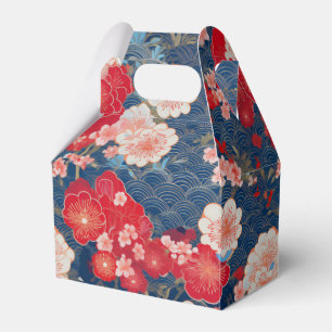 Ballotins boîte de préférence du parti motif japonais