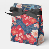 boîte de préférence du parti motif japonais