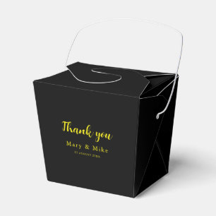 Ballotins Boîte de Remerciement Petit Format À Emporter pour