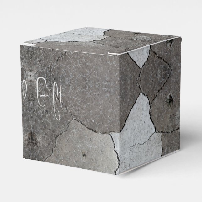 Ballotins Boîte de sol boueux sec fissuré du désert (Verso)