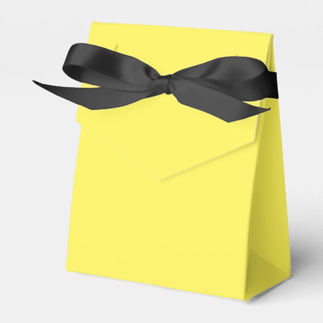 Ballotins Boîte de style tente jaune (Verso)